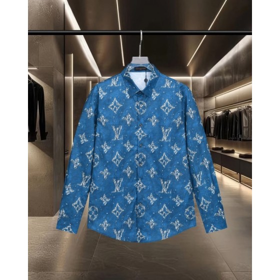 Louis Vuitton all-over monogram sail print long-sleeved shirt